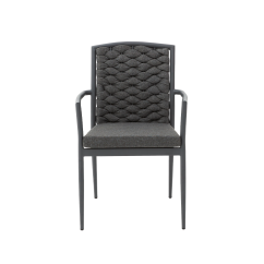 Chaise En Technorotin INTRECCIO anthracite