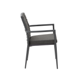 Chaise En Technorotin INTRECCIO anthracite