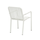 Chaise en aluminium PUREZZA blanc