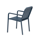 Chaise en aluminium PUREZZA bleu