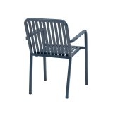 Chaise en aluminium PUREZZA bleu