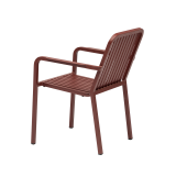 Chaise en aluminium PUREZZA rouge