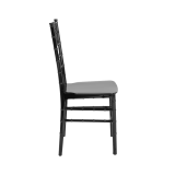 Chaise de mariage CHIAVARI TIFFANY noir