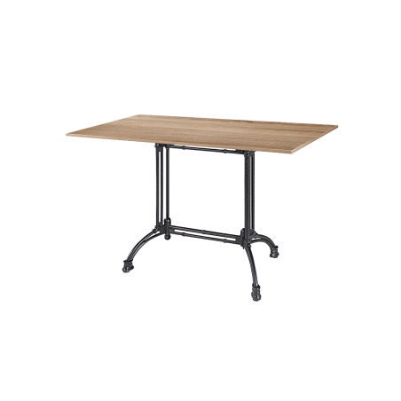 Table De Bistrot RUSTICAL DUO Plateau Laminés