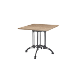 Table De Bistrot RUSTICAL QUATTRO Plateau Laminés