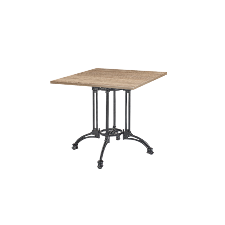 Table De Bistrot RUSTICAL QUATTRO Plateau Laminés