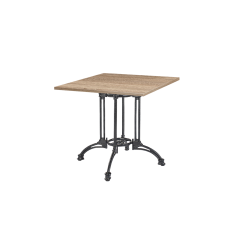 Table De Bistrot RUSTICAL QUATTRO Plateau Laminés