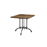 Table De Bistrot RUSTICAL QUATTRO Plateau Laminés