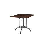Table De Bistrot RUSTICAL QUATTRO Plateau Laminés