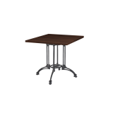 Table De Bistrot RUSTICAL QUATTRO Plateau Laminés