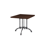 Table De Bistrot RUSTICAL QUATTRO Plateau Laminés