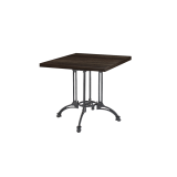 Table De Bistrot RUSTICAL QUATTRO Plateau Laminés