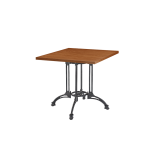 Table De Bistrot RUSTICAL QUATTRO Plateau Laminés