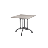 Table De Bistrot RUSTICAL QUATTRO Plateau Laminés