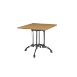 Table De Bistrot RUSTICAL QUATTRO Plateau Laminés