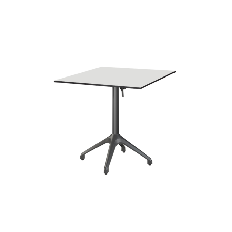 Table de jardin de terrasse CLEVER Plateaux en HPL