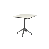 Table de jardin de terrasse CLEVER Plateaux en HPL
