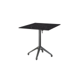 Table de jardin de terrasse CLEVER Plateaux en HPL