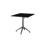 Table de jardin de terrasse CLEVER Plateaux en HPL