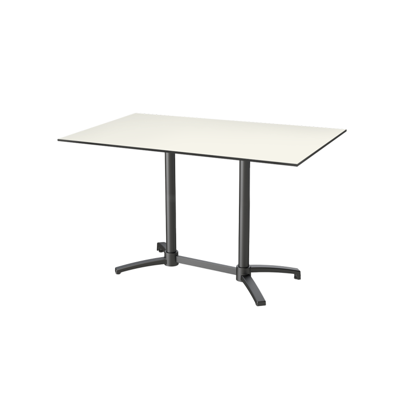Table de jardin de terrasse STORIO DUO Plateaux en HPL