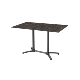 Table de jardin de terrasse STORIO DUO Plateaux en HPL
