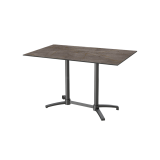 Table de jardin de terrasse STORIO DUO Plateaux en HPL