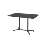 Table de jardin de terrasse STORIO DUO Plateaux en HPL