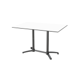 Table de jardin de terrasse STORIO DUO Plateaux en HPL