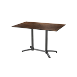 Table de jardin de terrasse STORIO DUO Plateaux en HPL