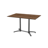 Table de jardin de terrasse STORIO DUO Plateaux en HPL