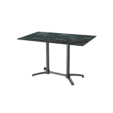 Table de jardin de terrasse STORIO DUO Plateaux en HPL