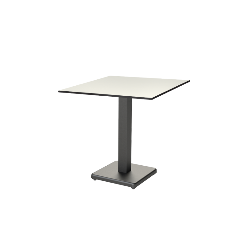 Table de jardin de terrasse IMPERIO Plateaux en HPL
