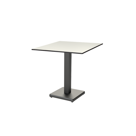 Table de jardin de terrasse IMPERIO Plateaux en HPL