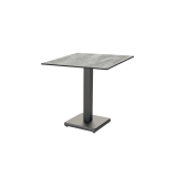 Table de jardin de terrasse IMPERIO Plateaux en HPL