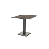 Table de jardin de terrasse IMPERIO Plateaux en HPL