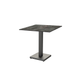 Table de jardin de terrasse IMPERIO Plateaux en HPL