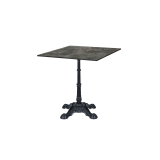 Table de jardin de terrasse CASTELLO Plateaux en HPL