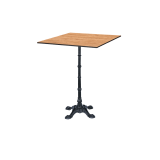 Table de jardin de terrasse CASTELLO BAR Plateaux en HPL