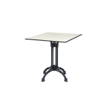 Table de jardin de terrasse RUSTICAL Plateaux en HPL