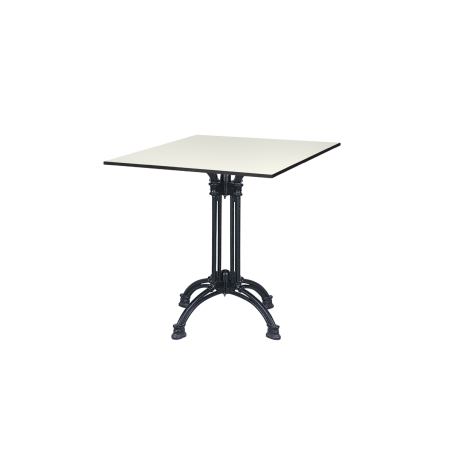 Table de jardin de terrasse RUSTICAL Plateaux en HPL