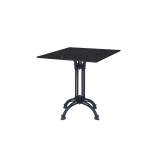 Table de jardin de terrasse RUSTICAL Plateaux en HPL