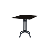 Table de jardin de terrasse RUSTICAL Plateaux en HPL
