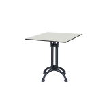Table de jardin de terrasse RUSTICAL Plateaux en HPL