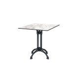 Table de jardin de terrasse RUSTICAL Plateaux en HPL