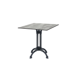 Table de jardin de terrasse RUSTICAL Plateaux en HPL