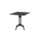 Table de jardin de terrasse RUSTICAL Plateaux en HPL