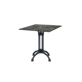 Table de jardin de terrasse RUSTICAL Plateaux en HPL