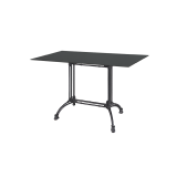 Table de jardin de terrasse RUSITCAL DUO Plateaux en HPL
