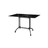 Table de jardin de terrasse RUSITCAL DUO Plateaux en HPL