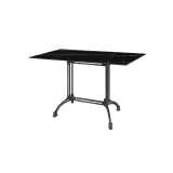 Table de jardin de terrasse RUSITCAL DUO Plateaux en HPL